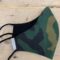 Mascherina Lugaresi Donna Mimetica Militare Verde Nero