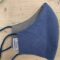 Mascherina Lugaresi Donna Blu Grigio